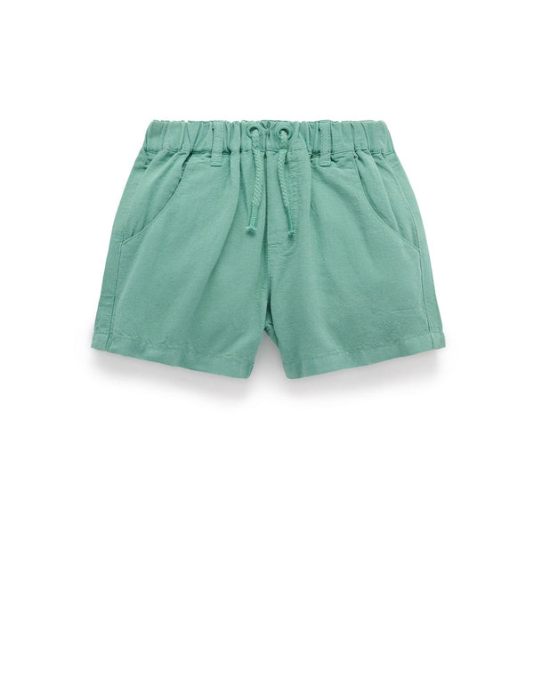 Linen Blend Shorts