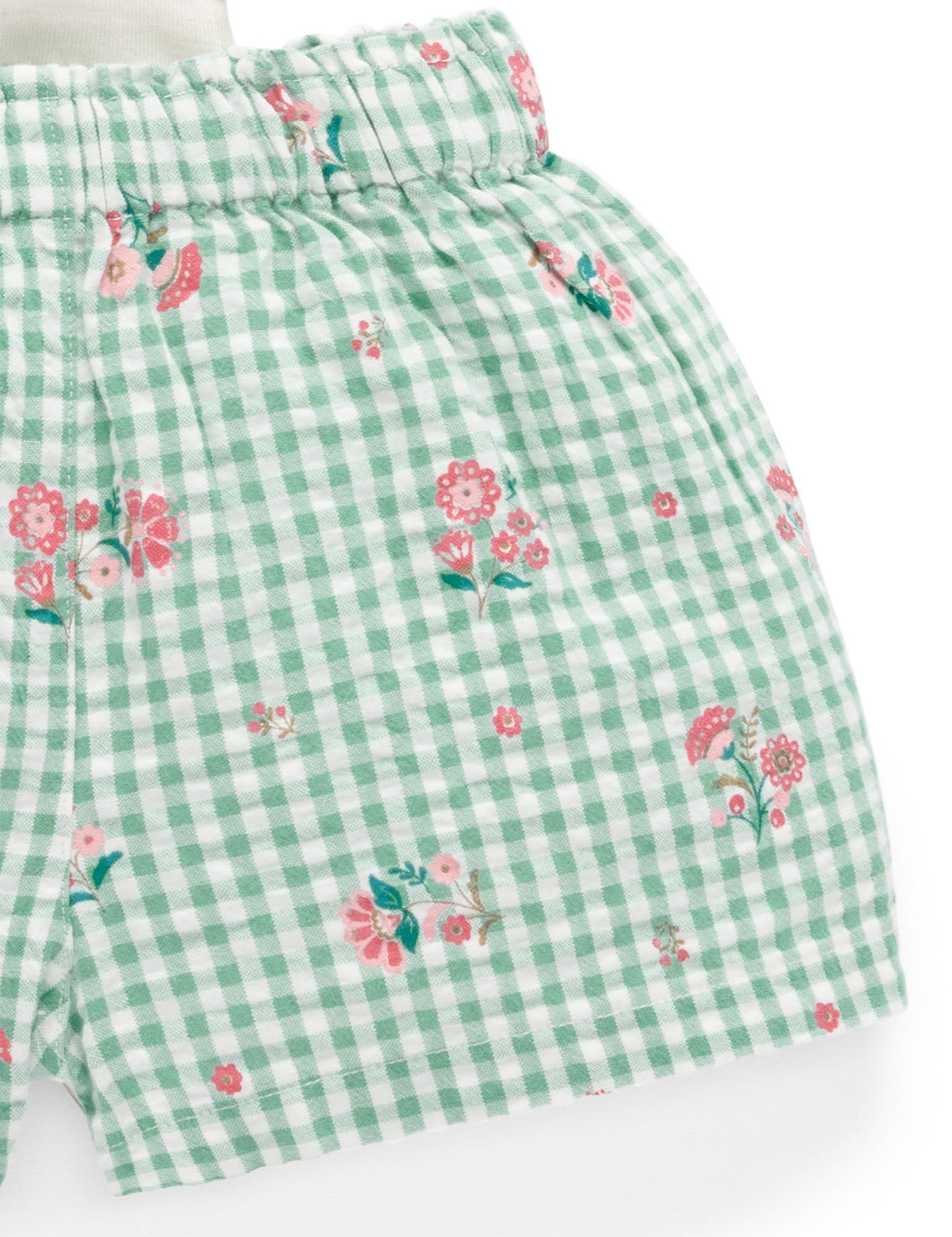 Frida Gingham Floral Set