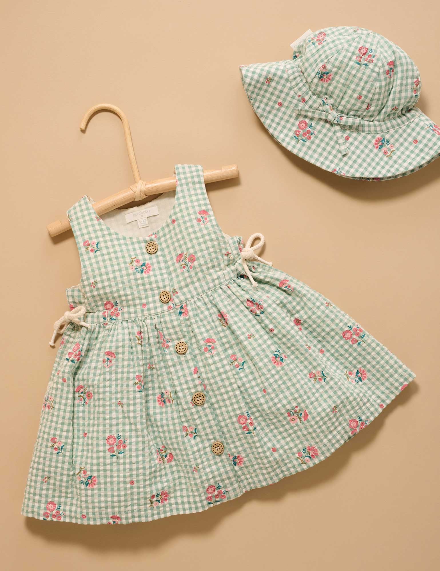 Frida Gingham Pinnie