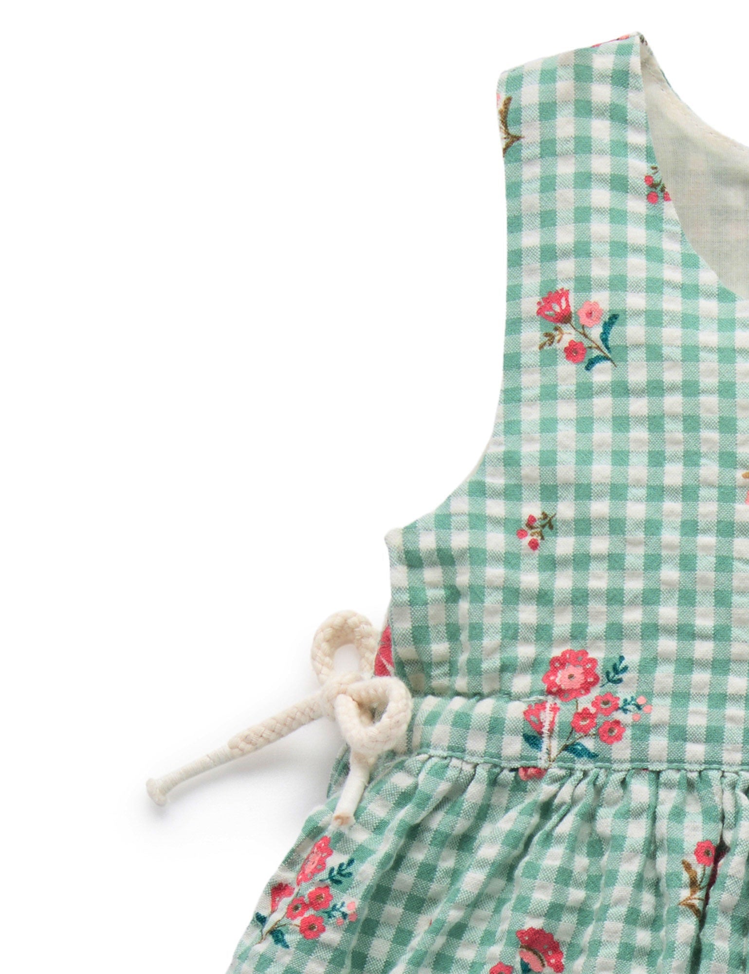 Frida Gingham Pinnie