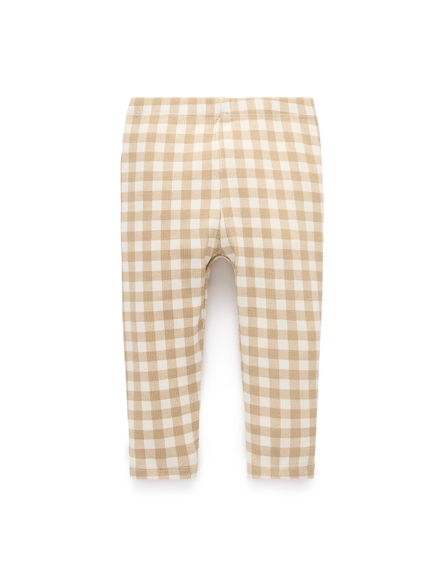 Gingham Rib Leggings