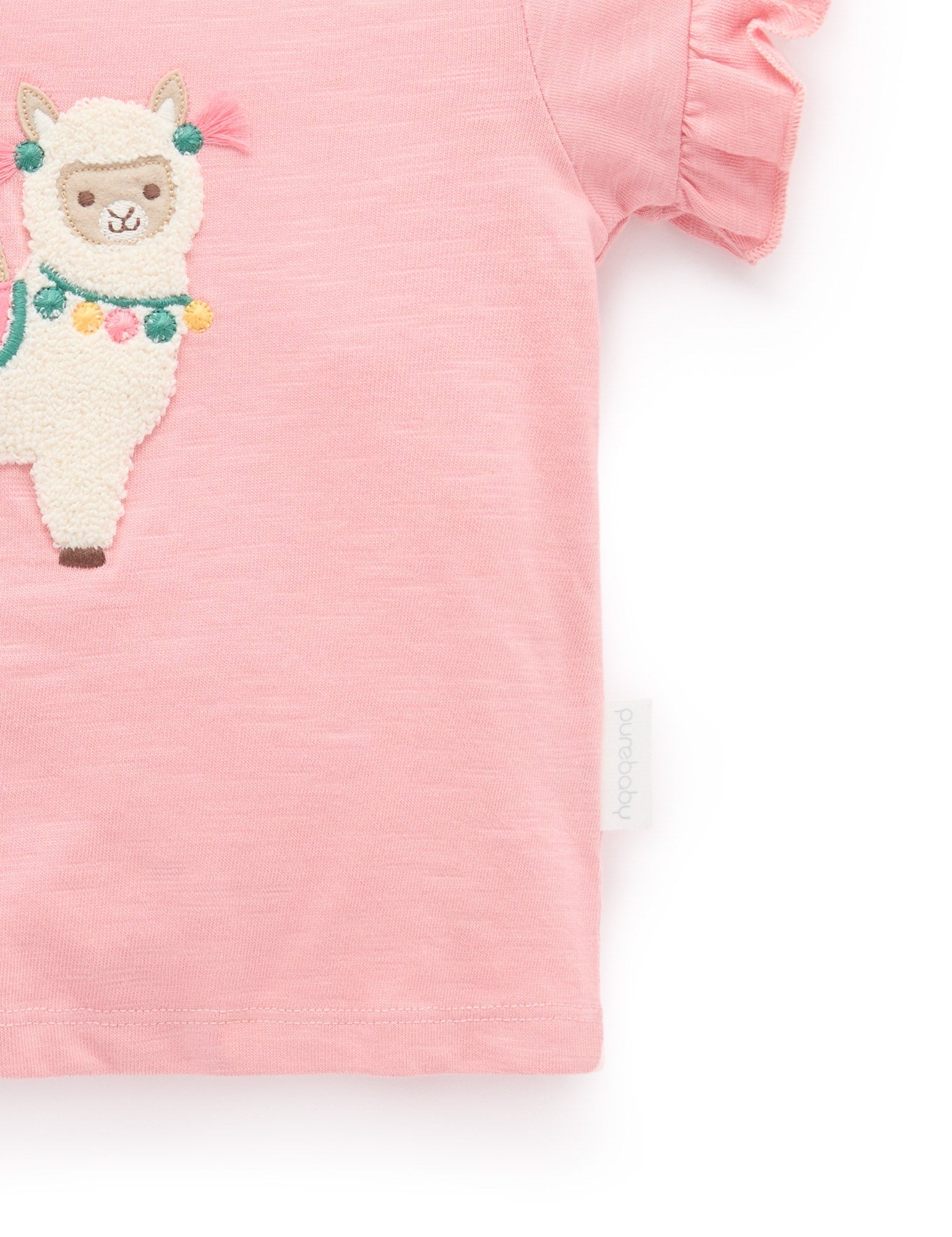 Llama Ruffle Tee