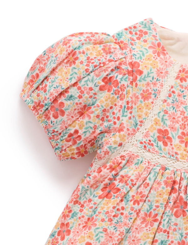 Festive Floral Dress