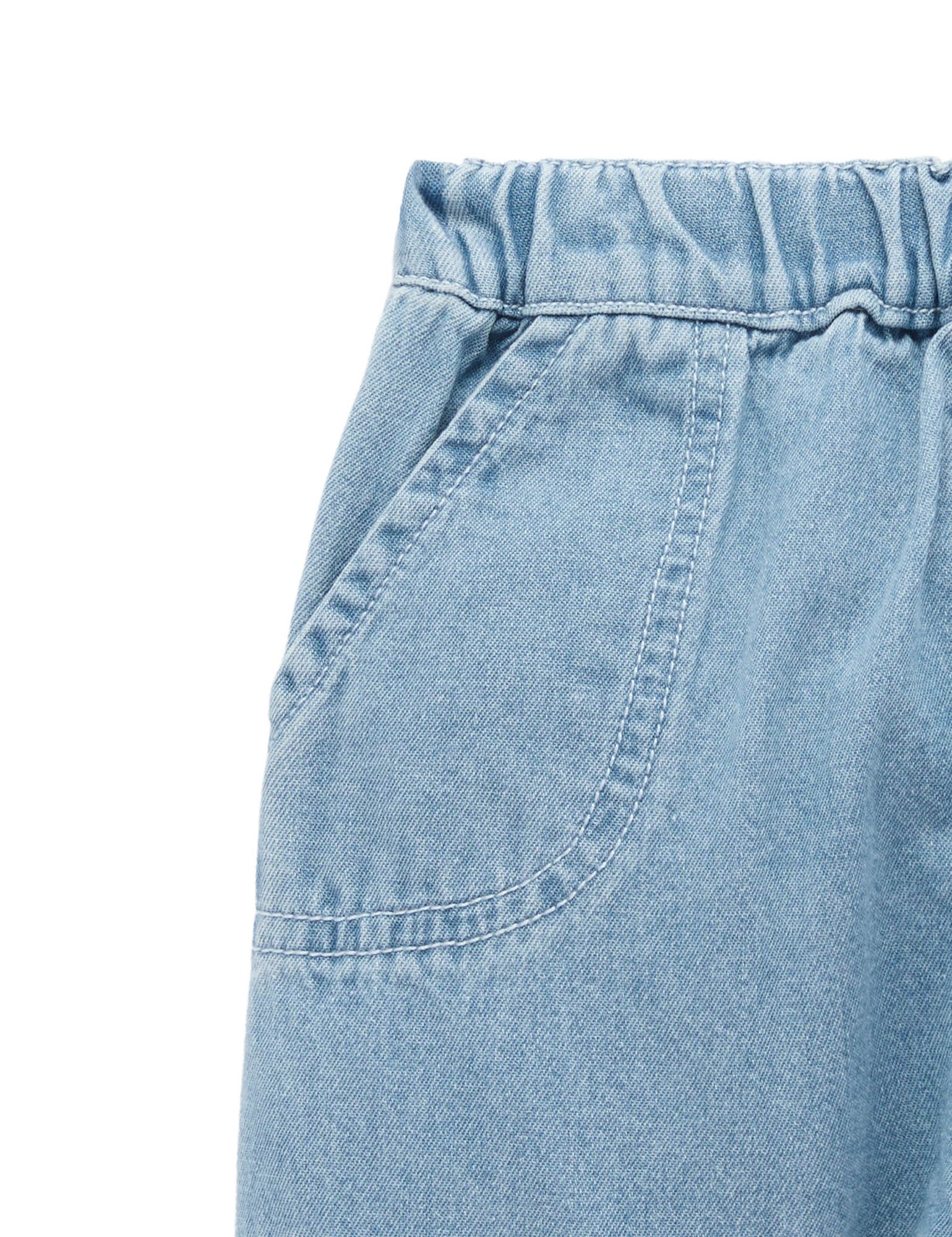 Chambray Pants