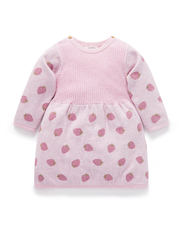 Strawberry Knitted Dress